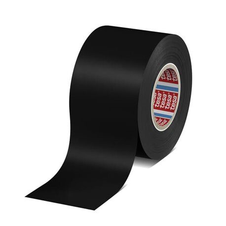 Taśma wielofunkcyjna z miękkiego PCW, czarna, 33 m x 50 mm, TesaFLEX® T041630000607 4042448885708