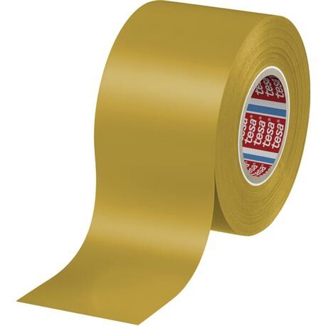 Taśma wielofunkcyjna z miękkiego PCW żółta 33 m x 50 mm tesa tesaFLEX