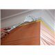 Folia zabezpieczająca z taśmą malarską Easy Cover® uniwersalna precyzyjna PE 2 w 1, 33 m x 550 mm T043650000001 4042448182494