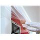 Folia zabezpieczająca z taśmą malarską Easy Cover® uniwersalna precyzyjna PE 2 w 1, 33 m x 550 mm T043650000001 4042448182494