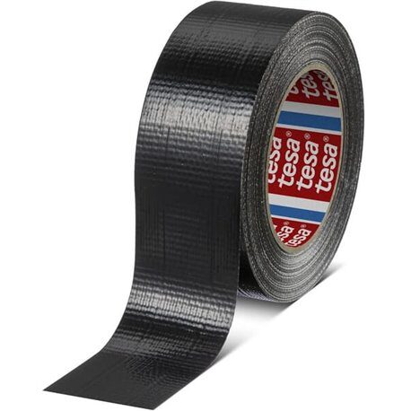 Taśma klejąca, ogólnego przeznaczenia, czarna, 50 m x 50 mm T046150000100 4063565176326