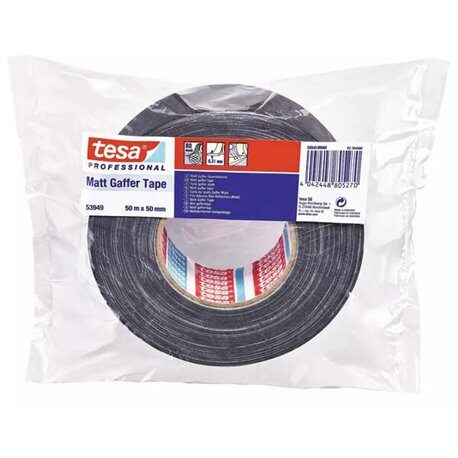 Taśma matowa graffer 50 mm x 50 m czarna T539490000002 4042448805270