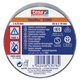 Taśma izolacyjna, szara, 20 m x 19 mm TesaFLEX® T539880004600 4042448434784