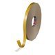 Taśma akrylowa podklejana pianką z PE, czarna, 50 m x 19 mm TesaFIX® T629340002000 4042448163288