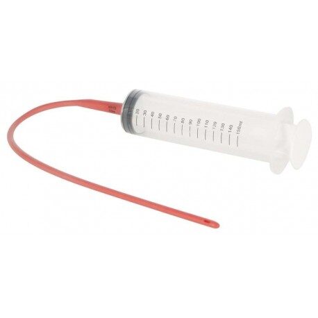Sonda dla jagniąt do siary 60 ml Kerbl 27112 Strzykawka dla jagniąt z sondą 60 ml Strzykawka do podawania siary z sondą 60 ml 40