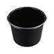 Wiadro gospodarcze wzmocnione 20 l czarne HDPE