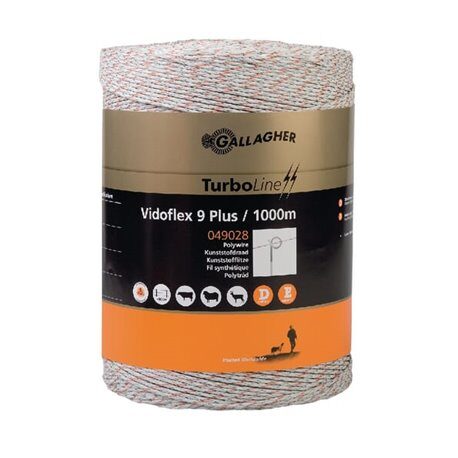 Vidoflex 9 TurboLine Plus 1000m wit