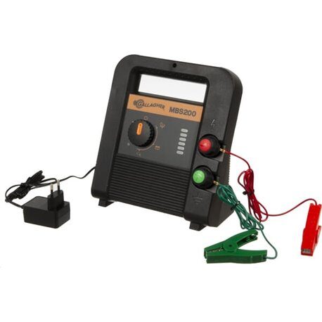 Afrasteringsapparaat MBS200 (230V/12V/Solar)
