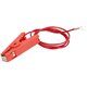 Aansl.kbl.afrast.rood 100cm M8