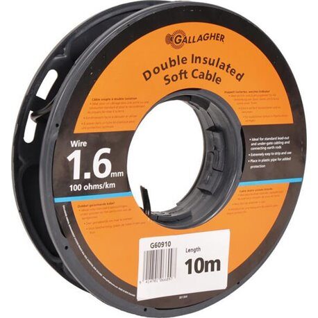 Kabel z podw. izol. 1,6mmx10m