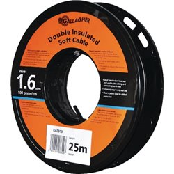 Kabel uziem./zasil. 1,6mm/25m