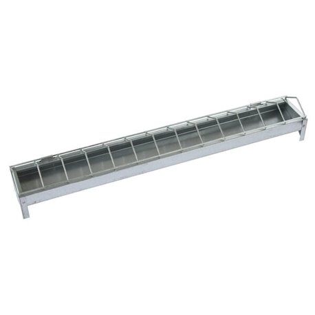 Feeder 10x75cm galvanized