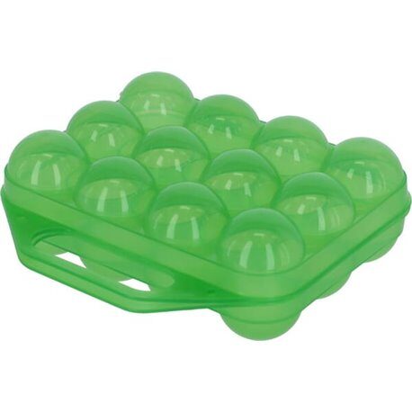 Egg transport box, 12 Eggs, green