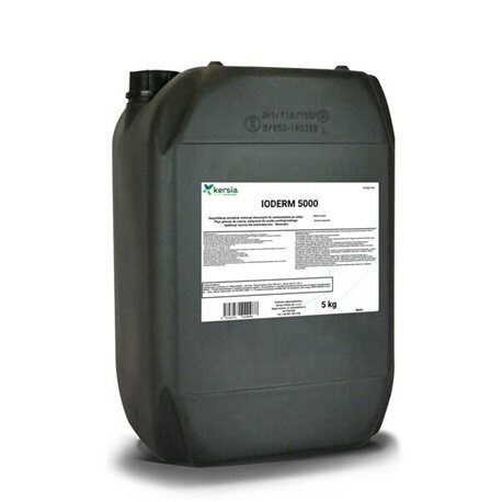 Preparat do dezynfekcji strzyków po doju IODERM 5000 Kersia 5 kg