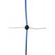 Siatka Ako TitanNet 145 cm 50 m DP niebieska/biała