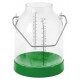 Bańka udojowa, tworzywo, zielony, 30 l, uchwyt 117 mm, Kerbl