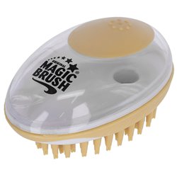 Szczotka kąpielowa z dozownikiem MagicBrush 11,5 × 7,5 cm złota
