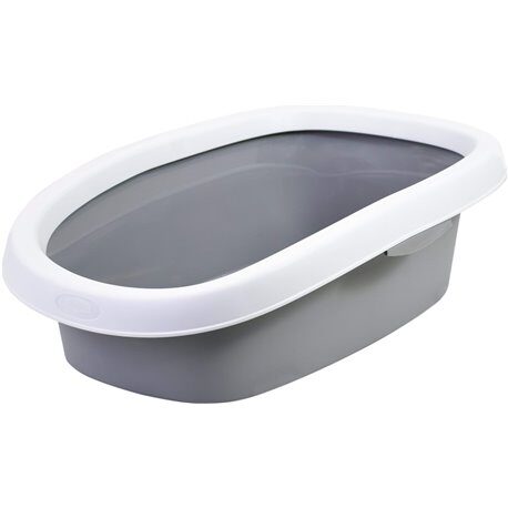Kuweta Sprint 10, biało-szara, 31 x 43 x 14 cm, Stefanplast