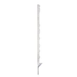 Słupek ogrodzeniowy z tworzywa TitanPlus biały 110 cm AKO