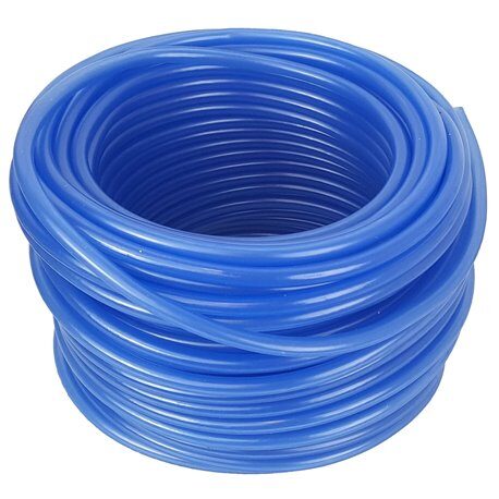 Wąż do środków myjących do dojarki zasadowy 10/6 mm niebieski 50 m