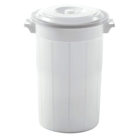 Beczka na paszę, biały, 100 l, Kerbl