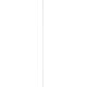 Palik ogrodzeniowy okrągły z włókna szklanego, 115 cm, biały, 10 mm, 25 szt., Kerbl