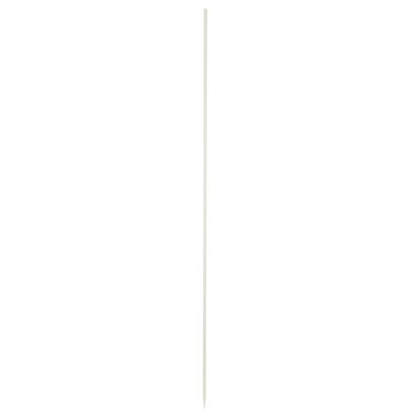 Palik ogrodzeniowy okrągły z włókna szklanego, 115 cm, biały, 10 mm, 25 szt., Kerbl