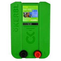 Elektryzator uniwersalny TITAN DUO 1500, dla koni, bydła i małych zwierząt, 1,5 J, Kerbl