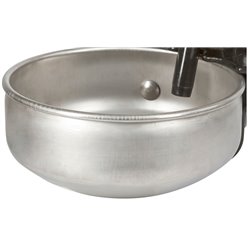 Miska do poidła E21, 5 l, stalowa, Kerbl