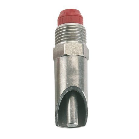 Poidło smoczkowe dla tuczników, stal, cienki trzpień, 1/2" - 1/2", 72 mm, Kerbl
