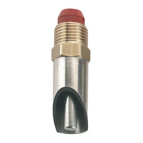 Poidło smoczkowe dla tuczników, mosiądz/stal, cienki trzpień, 1/2" - 1/2", 63 mm, Kerbl