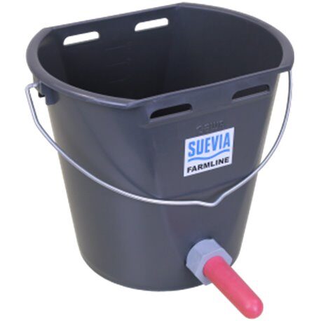 Kälber-Tränkeimer, abgeflacht, 8 l