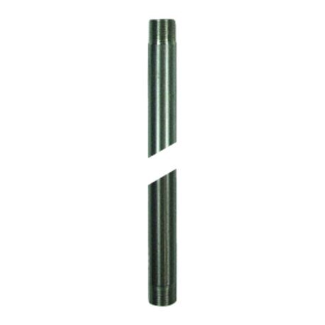 Anschlussrohr VA ½", 15 cm, gerade, AG, AG