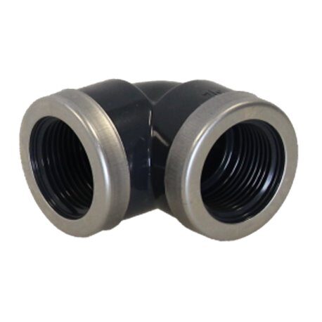 Suevia 103.0012 - Kolanko PVC 90° 1/2" ze wzmocnieniem