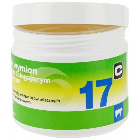 Żel do wymion z efektem ściągającym i chłodzącym ”17”, 500 ml, Canagri 01-5462