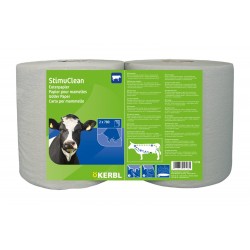 Papier do higieny wymion Stimu Clean, do pracy na sucho, 2 x 780 list., Kerbl 15798