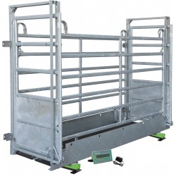Waga inwentarzowa z klatką, AniScale, max 1500 kg, Kerbl 291355
