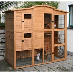 Domek dla kur 222 x 115 x 200 cm 82806