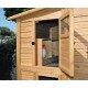 Domek dla kur 222 x 115 x 200 cm 82806