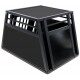 Klatka transportowa dla psa, 92 x 65 x 65 cm, aluminiowa, grafit, Kerbl 80047