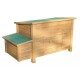 Domek dla kur drewniany Florentina, 146 x 74 x 80 cm, Kerbl 82827