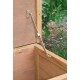 Domek dla kur drewniany Florentina, 146 x 74 x 80 cm, Kerbl 82827