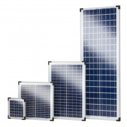Panel słoneczny 55W z regulatorem ładowania, do podłączenia bezpośrednio do akumulatora, Kerbl 375559