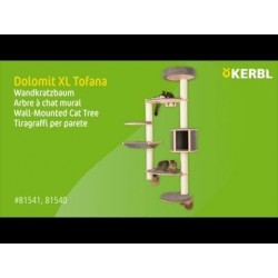 Drapak dla kota Dolomit Tofana XL, ścienny, szary, Kerbl 81541