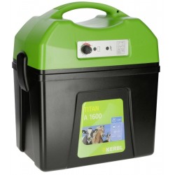 Elektryzator akumulatorowy TITAN A 1600, dla koni, bydła i zwierząt domowych, 1,6 J, Kerbl 392521