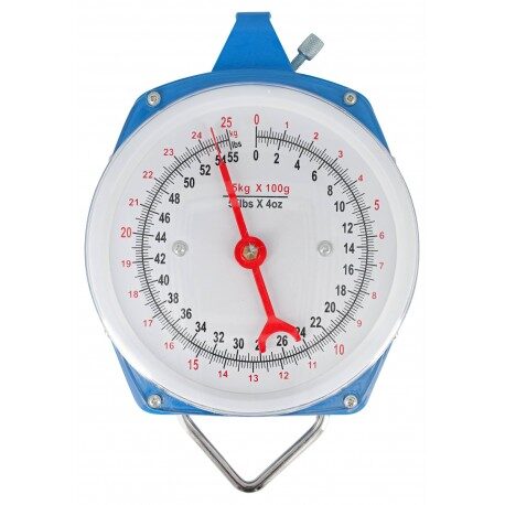 Waga zegarowa do paszy, max 25 kg, niebieska, Kerbl 291411