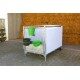 Mobilny box dla cieląt, mały, 130 x 85 x 106 cm KERBL