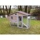 Domek dla kur z wybiegiem 181 x 65 x 118 cm KERBL