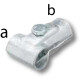 Obejma T otwarta, 1-1/2"x1-1/2"