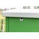 Domek dla kur mobilny, 120 x 105 x 166,5 cm, Kerbl Mobile Coop
